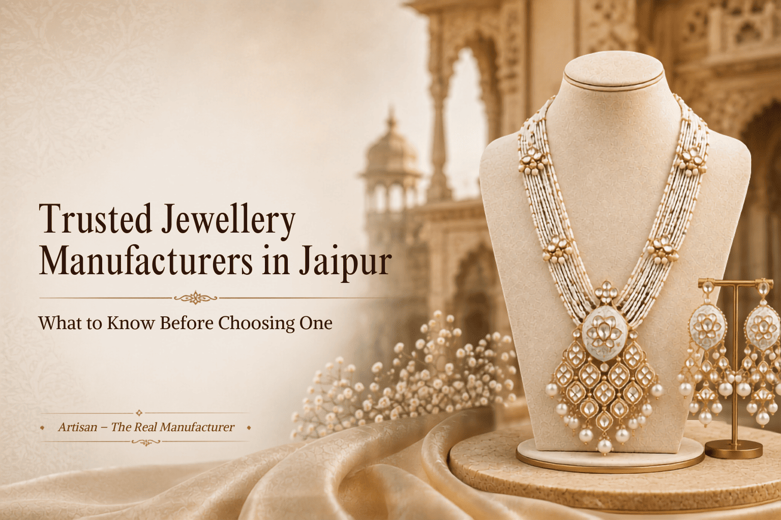 Trusted Jewellery Manufacturers in Jaipur